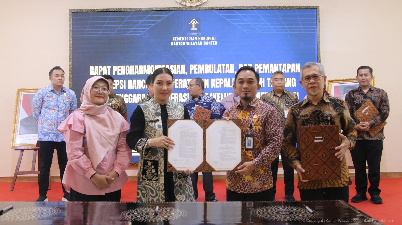 Koperasi Desa Merah Putih Banten Siap Melaju, Kemenkum Banten Harmonisasikan Payung Hukum