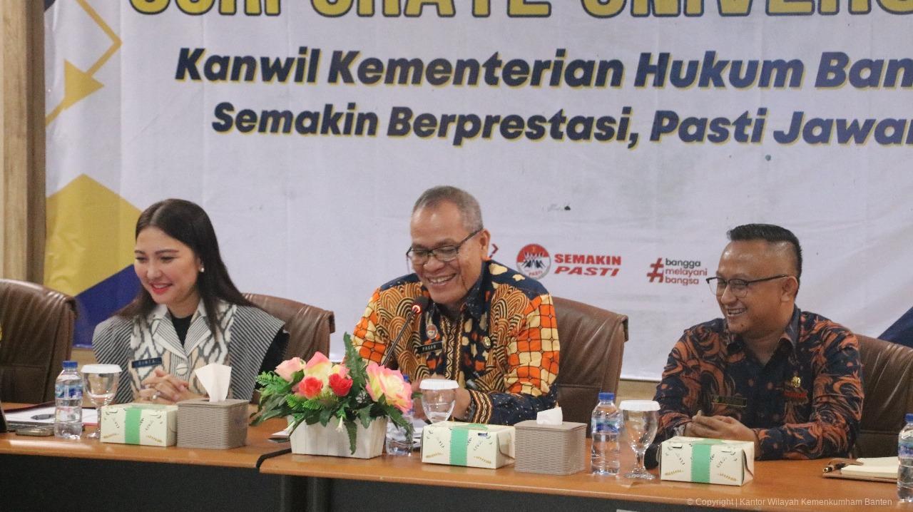 Kemenkum Banten Mantapkan Raperda Jamkrida dan Rapergub BLUD
