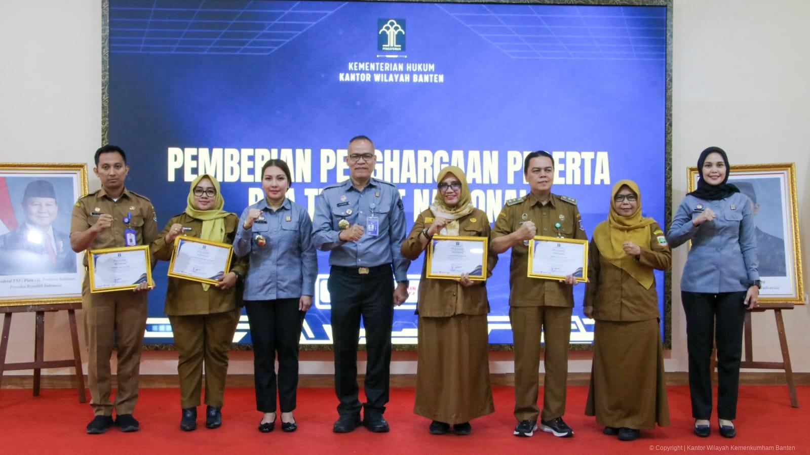 Kemenkum Banten Apresiasi Peserta PJA Sekaligus Kuatkan Produk Hukum Daerah