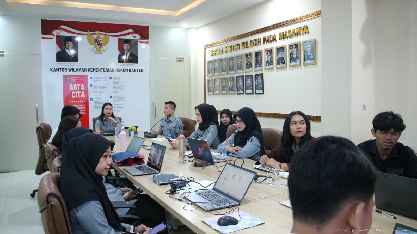 Tingkatkan Profesionalisme di Akar Rumput, Kemenkum Banten Bekali Paralegal Gelar Strategis