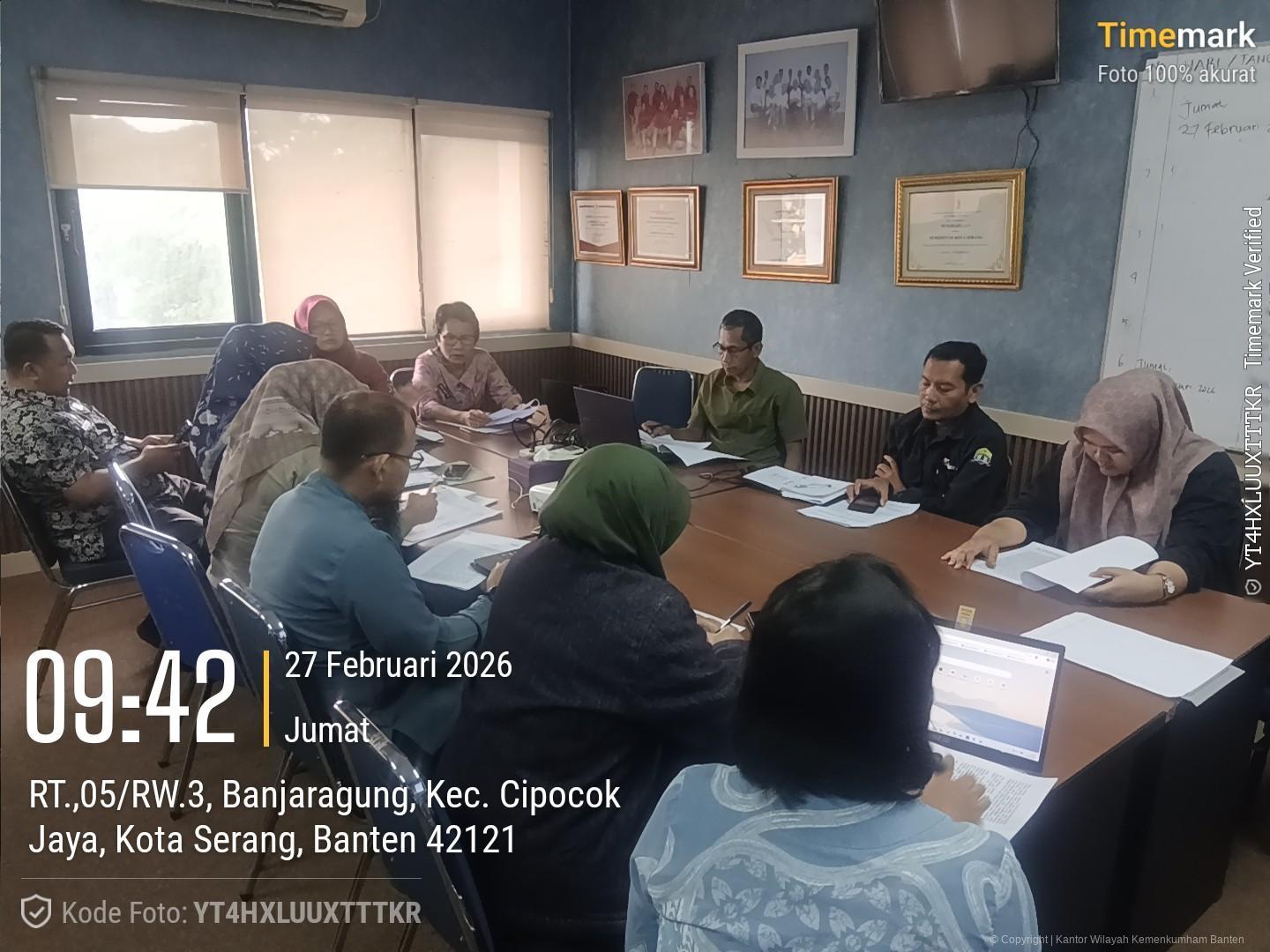 Kemenkum Banten Beri Pembekalan Strategis Sinkronisasi Jamkesda Kota Serang