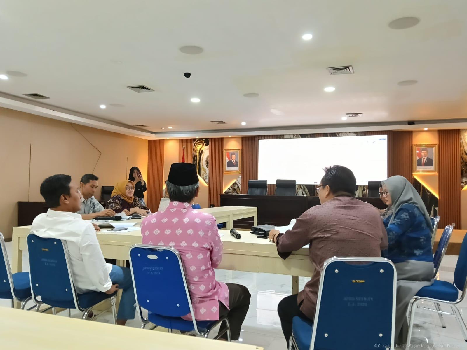 Kemenkum Banten Beri Masukan Strategis Raperda Penyelenggaraan Pendidikan Banten