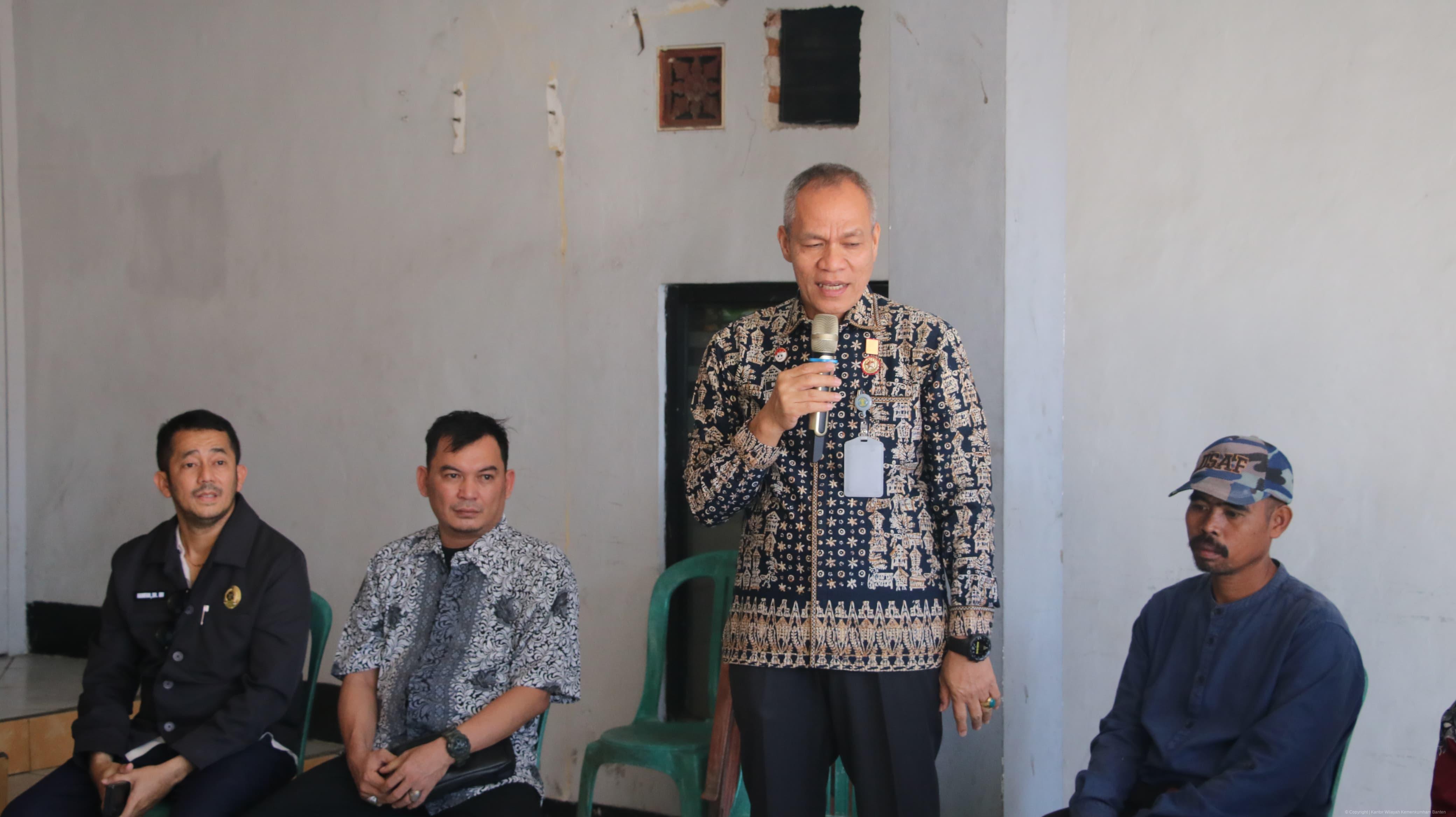 Kanwil Kemenkum Banten dan LBH Bina Persada Tingkatkan Peran Posbankum Desa