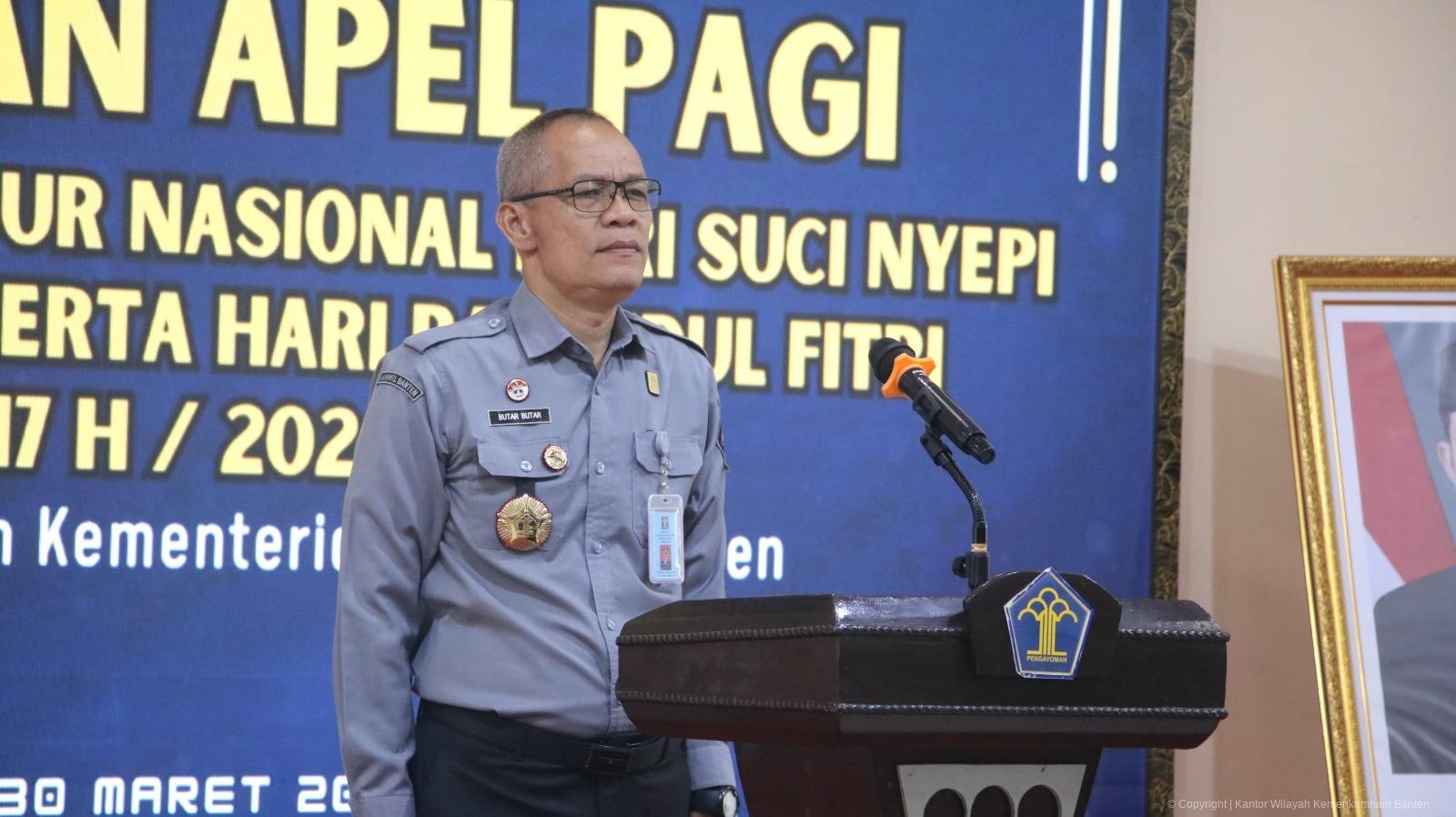 Apel Pagi Kemenkum Banten Titik Awal Penyatuan Langkah Pasca-Libur Panjang.