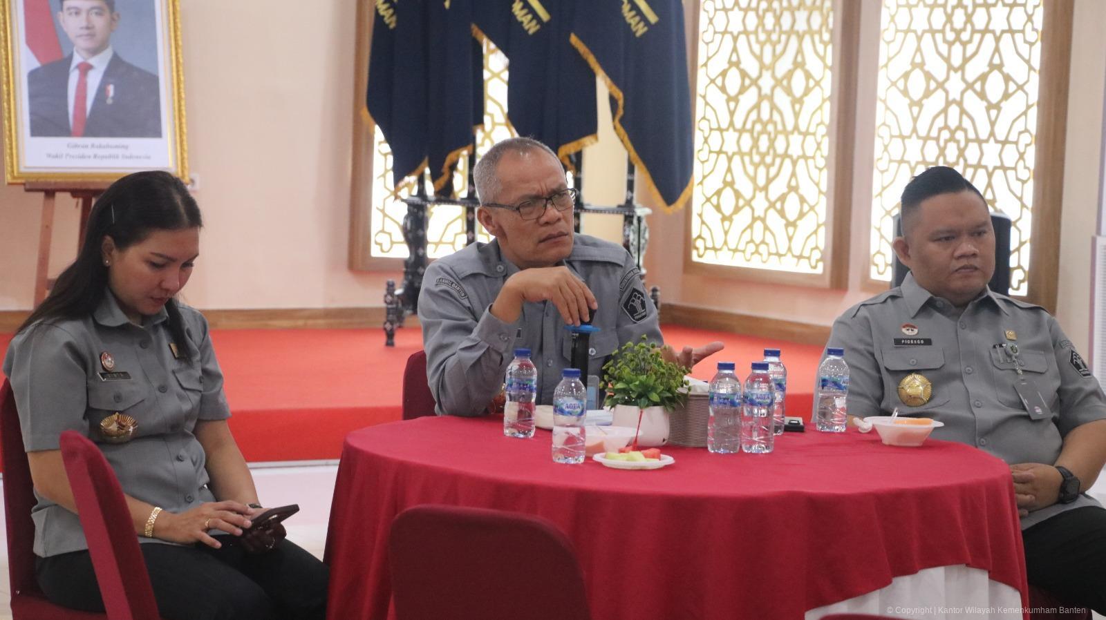 Persiapan Agenda Nasional Peresmian Posbankum, Jajaran Kemenkum Banten Perkuat Sinergi