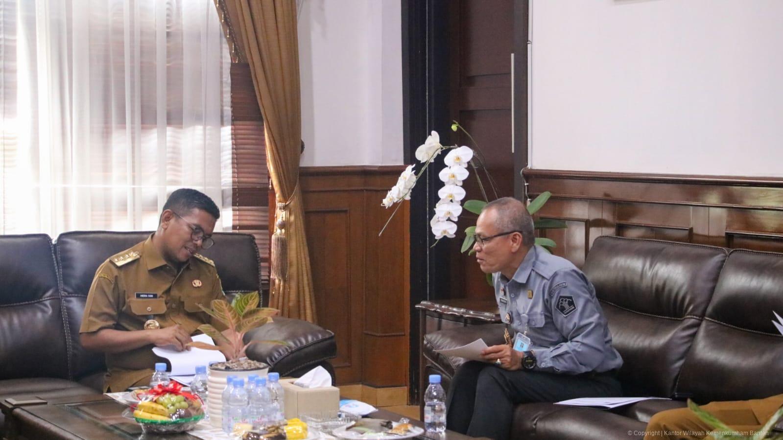 Sinergi dengan Gubernur Banten, Siap Dukung Sukseskan Peresmian Posbankum Nasional
