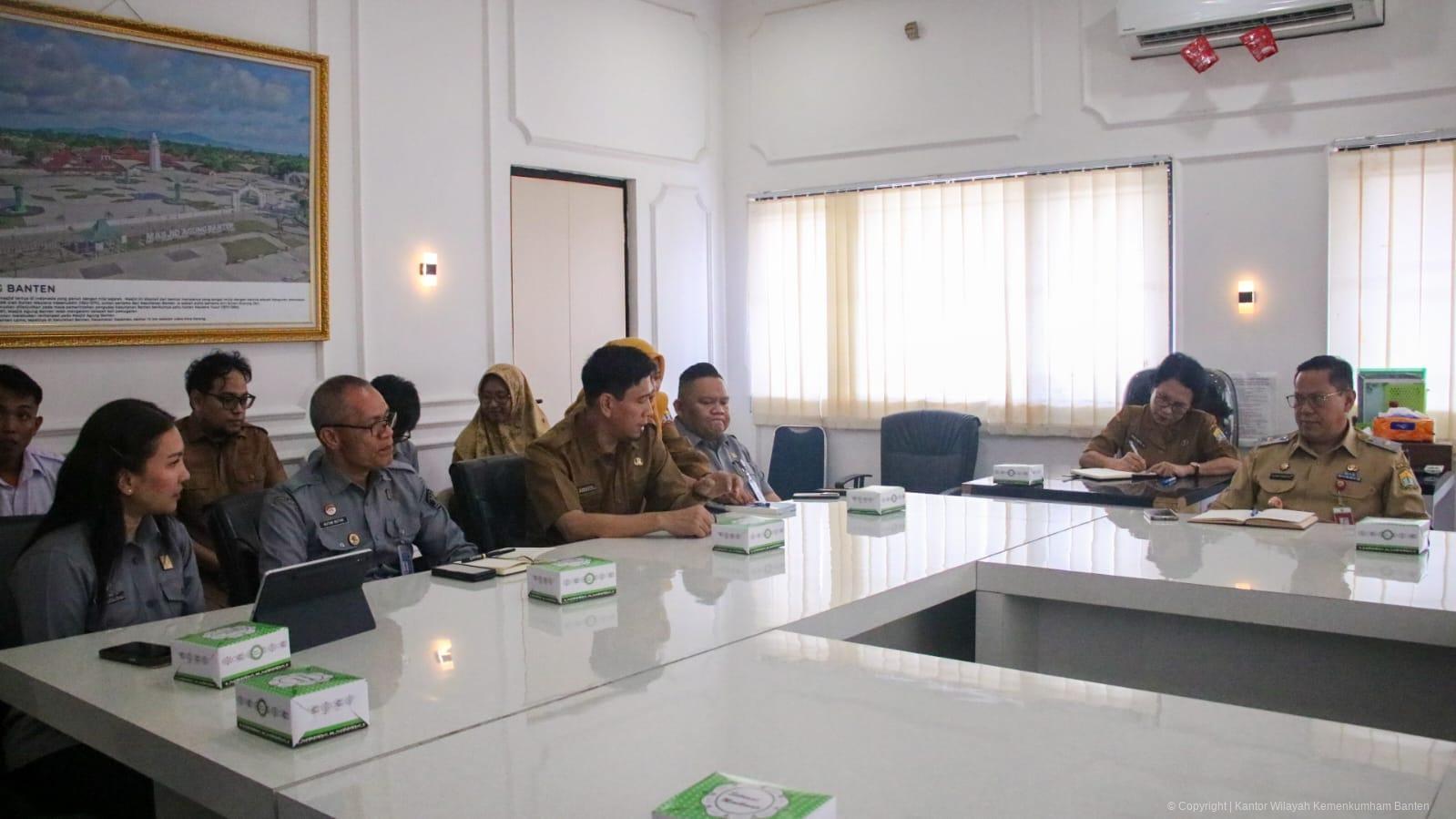Sinergi Pemkot Serang dan Kemenkum Banten Sukseskan Agenda Peresmian Posbankum Nasional