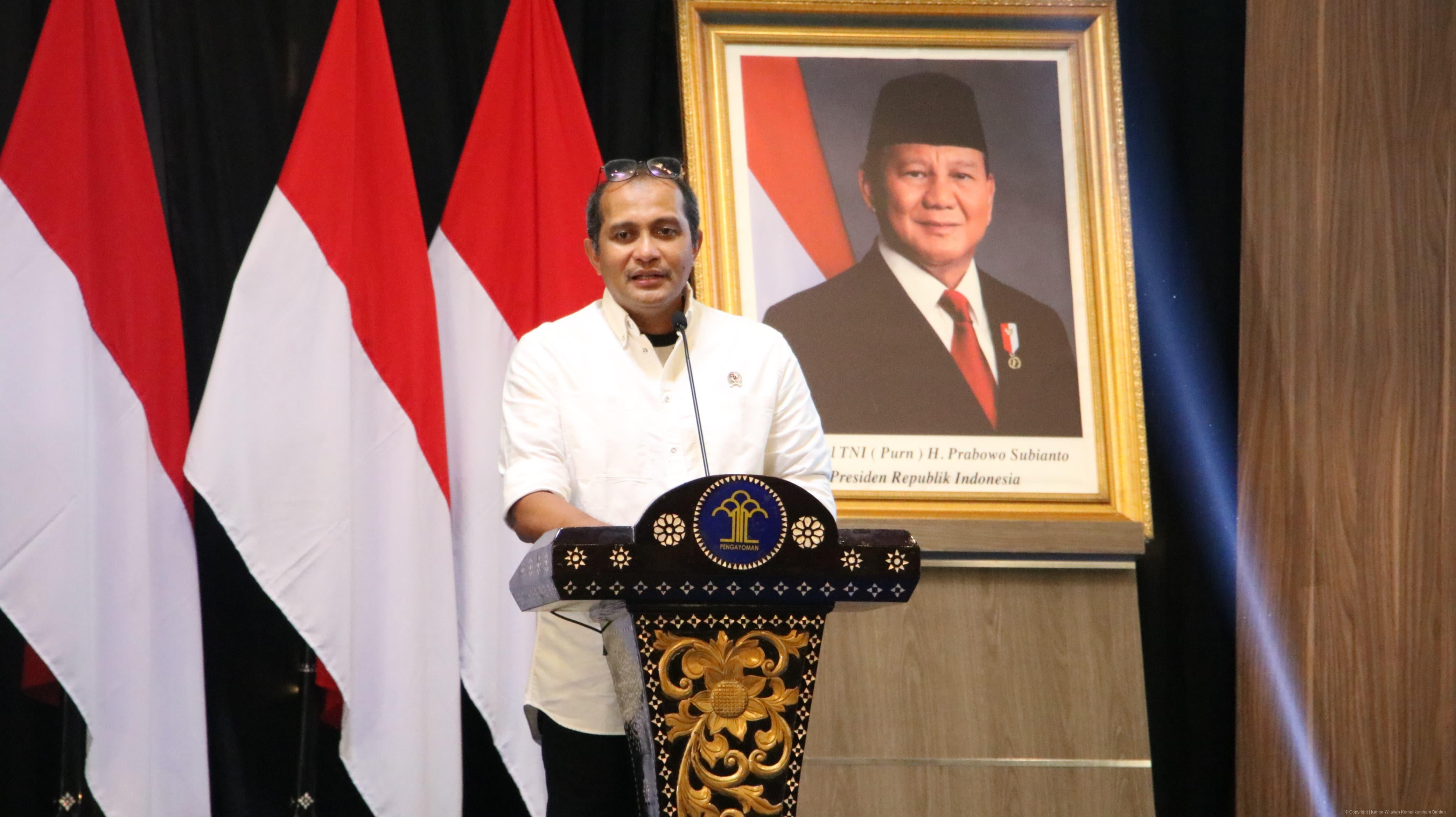 Kanwil Kemenkum Banten Ikuti Sosialisasi Nasional KUHP Baru, Wamenkum Tekankan Perubahan Paradigma Pemidanaan